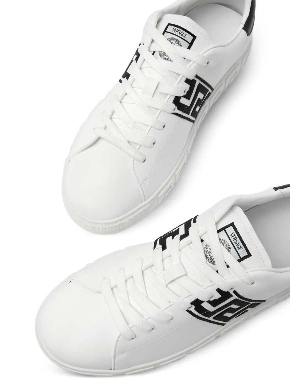 VERSACE Versace Men Greca Embroidered Sneakers