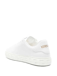VERSACE Versace Women Greca Print Leather Sneakers