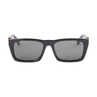 Off-White Off-White Sunglasses Square Full Rim, Striped Blue Frame and Dark Grey Lens OERI13EALBANY4407