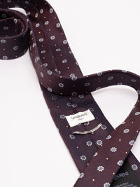 Saint Laurent Men Tie In Silk Jacquard