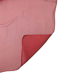 Dolce & Gabbana Red Stole Silk Neck Wrap Shawl Men Men's Scarf