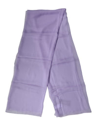 Dolce & Gabbana Purple Stole Silk Neck Wrap Shawl Men Men's Scarf