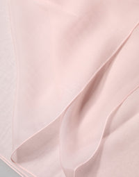 Dolce & Gabbana Light Pink Stole Silk Neck Wrap Shawl Men's Scarf