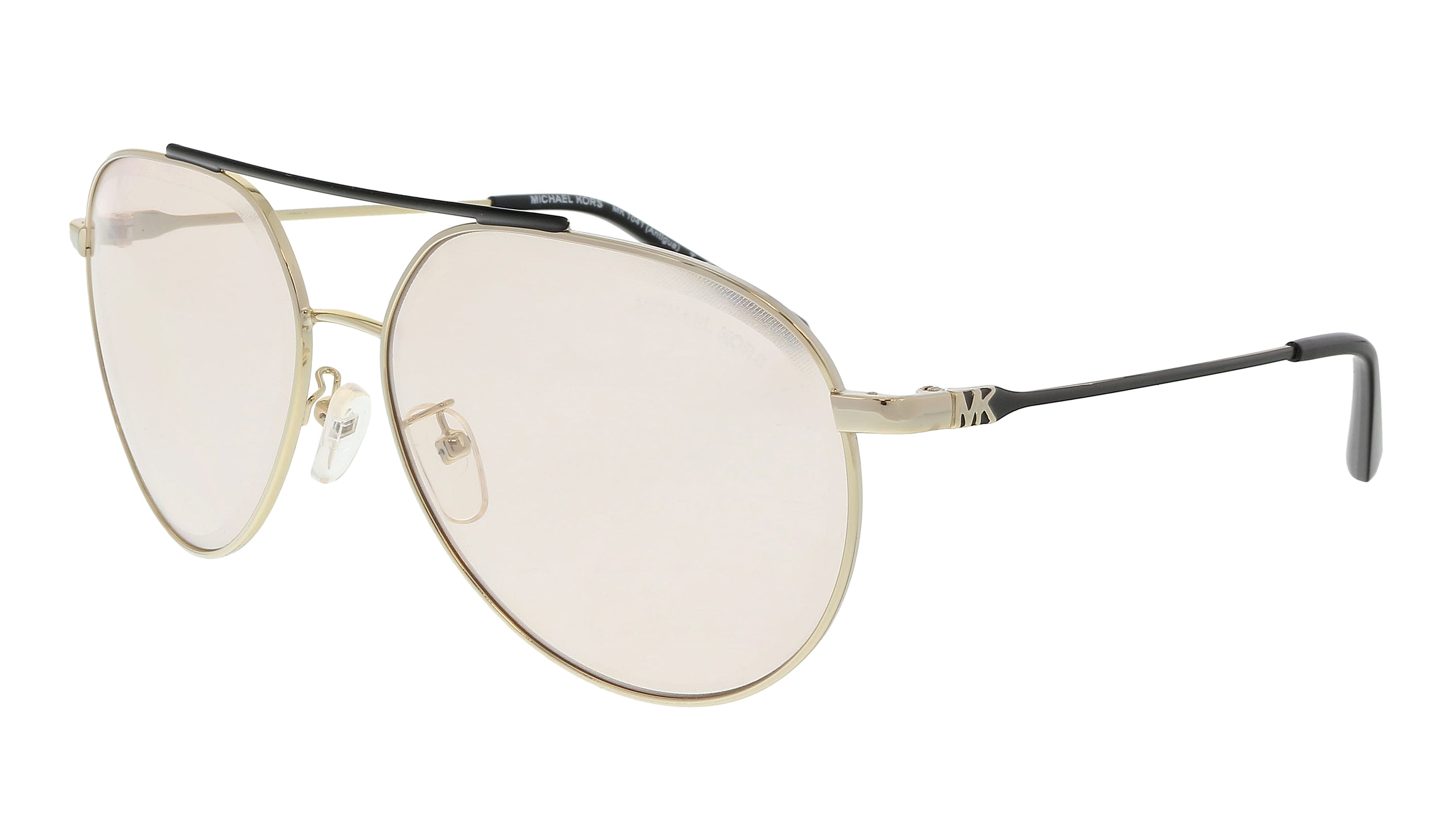 Michael Kors Gold Aviator 0MK1041 Antigua 101473 Sunglasses