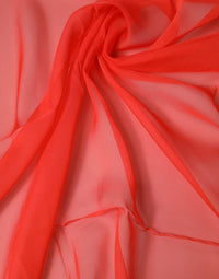 Dolce & Gabbana Red Stole Silk Neck Wrap Shawl Men's Scarf