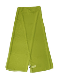 Dolce & Gabbana Green Polyester Stole Neck Wrap Shawl Men's Scarf