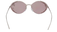Prada Silver Oval 0PR 60US 1BC239 Sunglasses