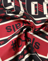 Dolce & Gabbana Dolce & Gabbana Multicolor #DGRoyals Square Foulard 50cm x 49.5cm Men's Scarf