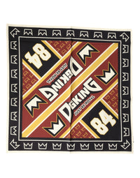 Dolce & Gabbana Multicolor DG King Square Foulard Men 50.5cm x 50cm Men's Scarf