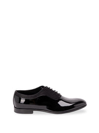 Dolce & Gabbana Men Patent Leather Lace-Up