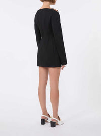Sportmax Women Short, Fitted Cady Dress - Black