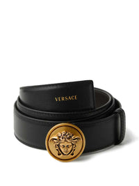 VERSACE Versace Men 3.5 Cm Leather Belt