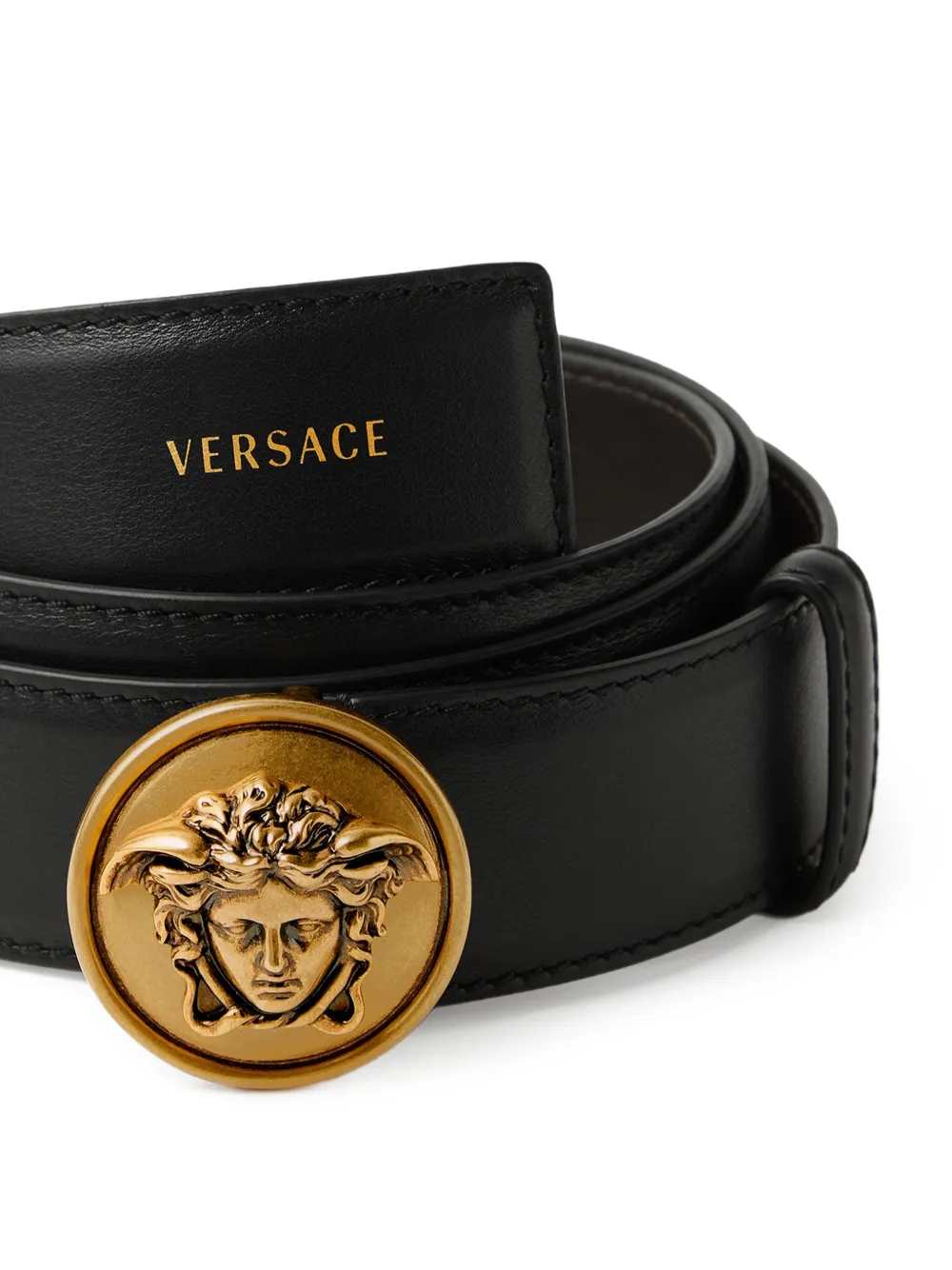 VERSACE Versace Men 3.5 Cm Leather Belt
