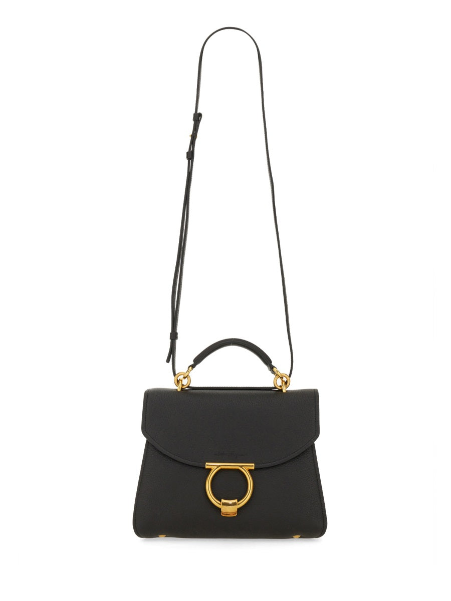 Ferragamo Women Borsa A Mano Mini Gancini