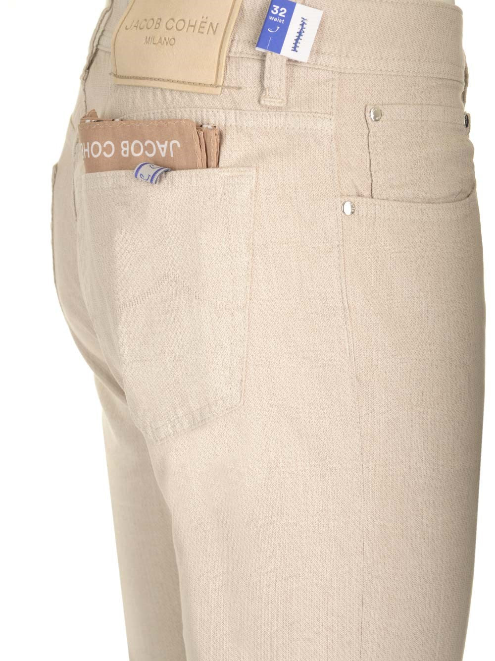 Jacob Cohen Men Beige "Barb" Jeans