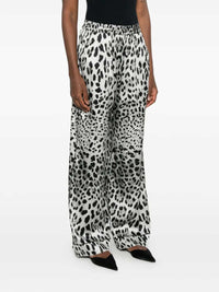 Dolce & Gabbana Women Leopard Print Palazzo Pants