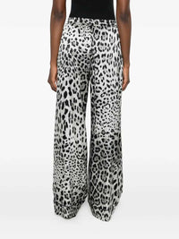 Dolce & Gabbana Women Leopard Print Palazzo Pants