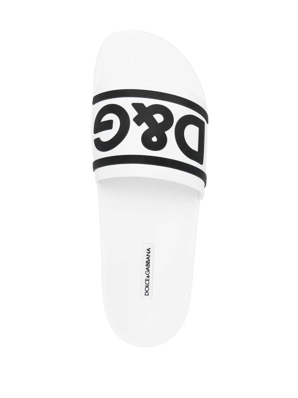 Dolce & Gabbana Men Rubber Slide Sandals