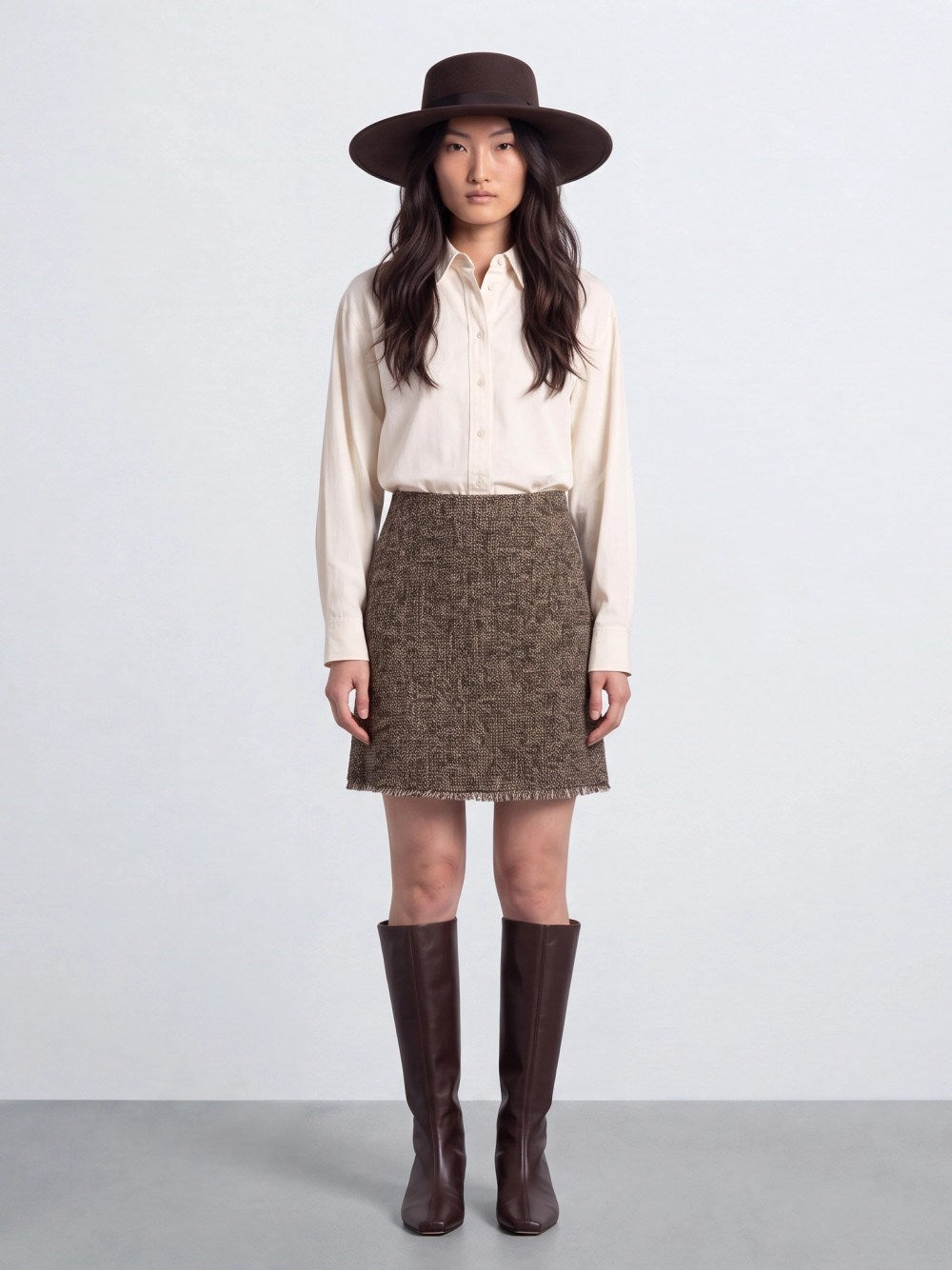 Weekend Max Mara Women 'Abetaia' Tweed Skirt