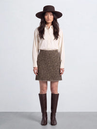 Weekend Max Mara Women 'Abetaia' Tweed Skirt