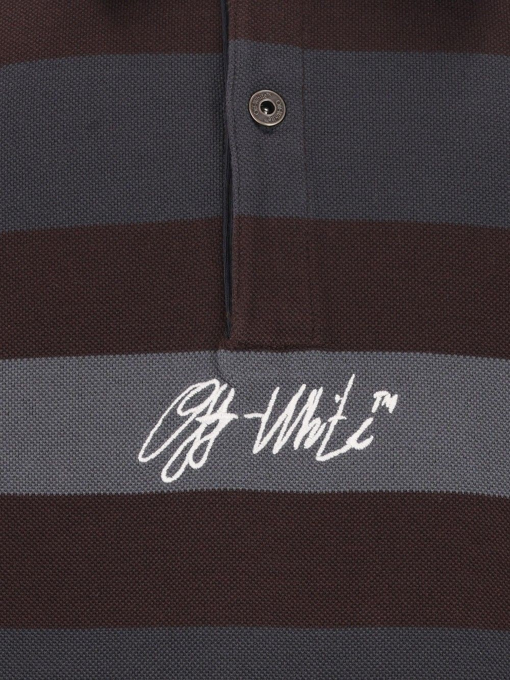 Off-White Men Long-Sleeved Polo Shirt