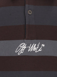 Off-White Men Long-Sleeved Polo Shirt