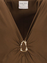 Forte_forte Forte_Forte Women Sculpture Buckle Dress
