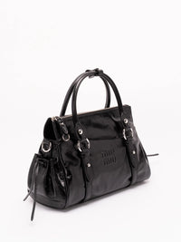 Miu Miu Women Shiny Leather Handbag