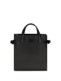 VALENTINO GARAVANI Valentino Garavani Men Small Antibes Grainy Leather Handbag