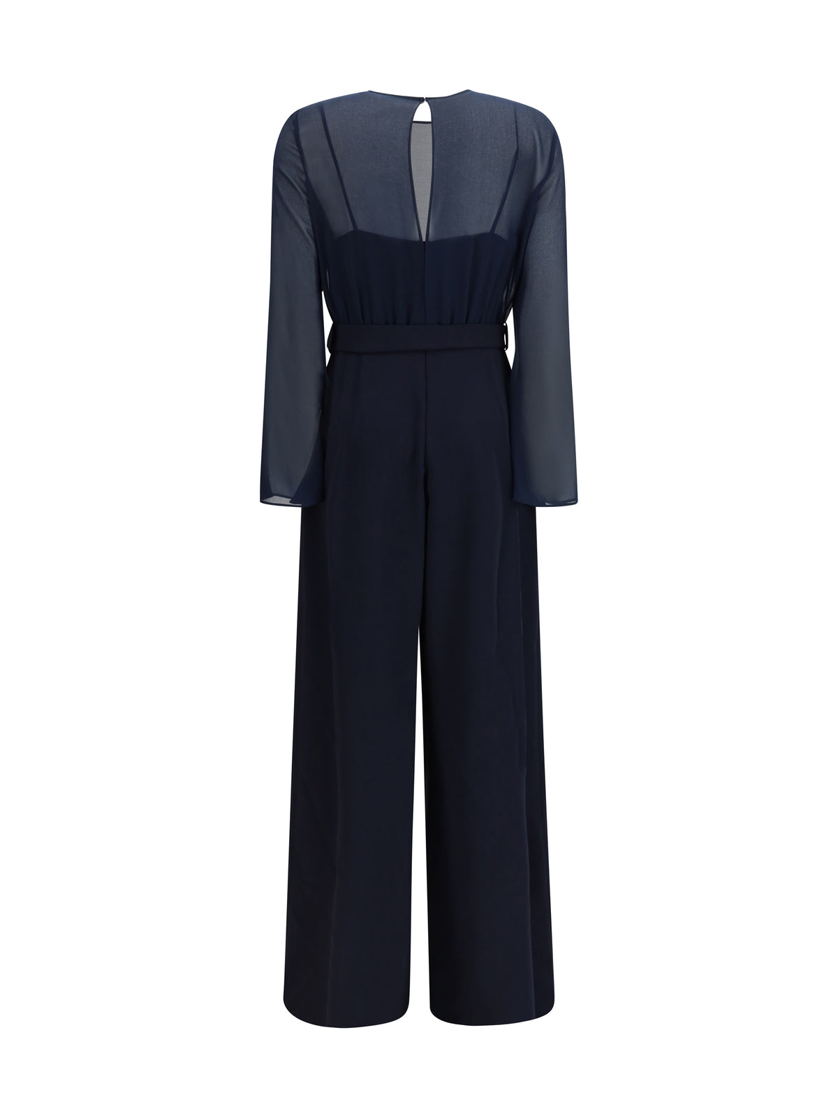 P.A.R.O.S.H. P.A.R.O.S.H. Women Cady And Chiffon Jumpsuit