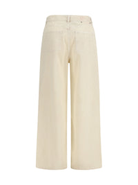 GOLDEN GOOSE Golden Goose Women Wide-Leg Cotton Denim Jeans
