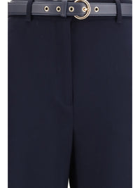 Max Mara Studio Women Elegant Pants With Belt