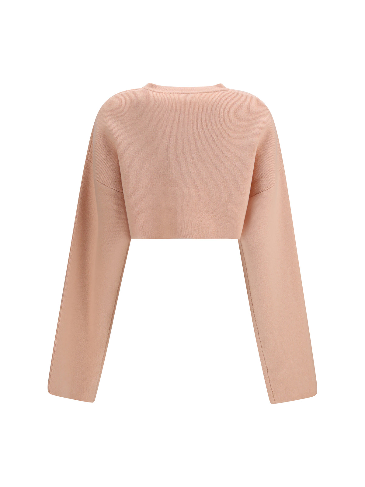 TOTEME Toteme Women Cropped Crewneck Cardigan With Button Fastening