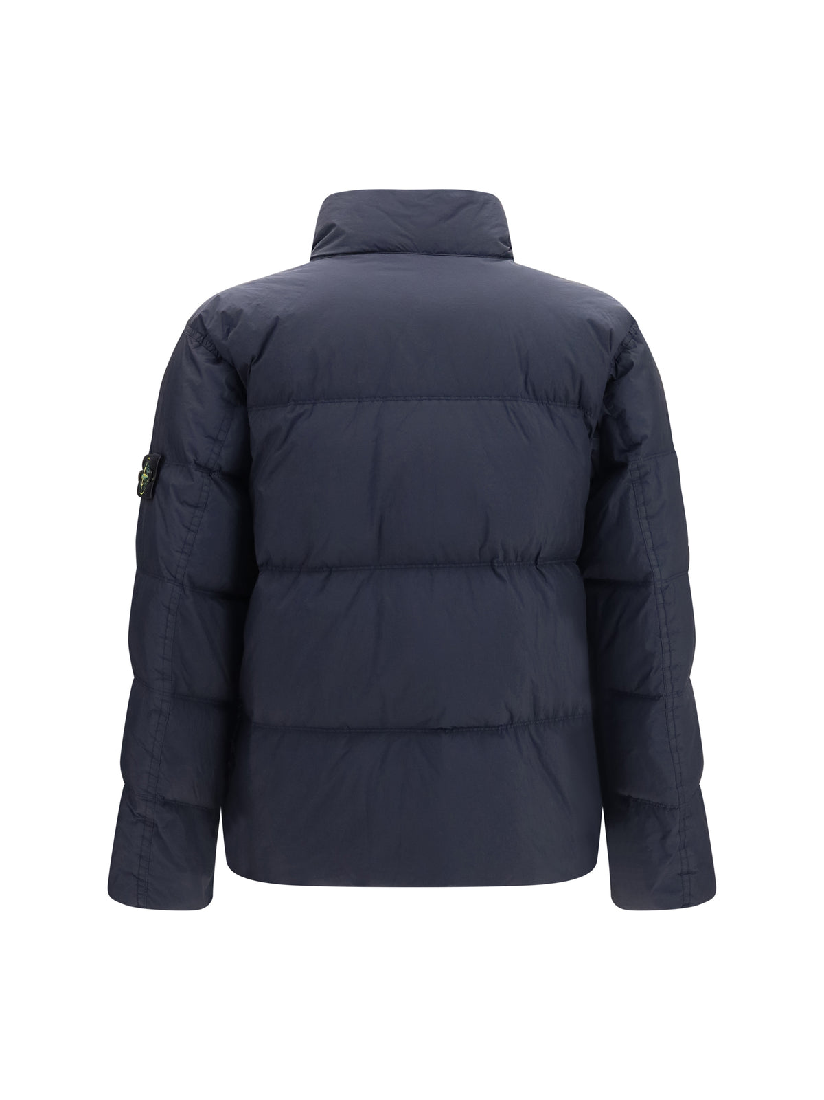 Stone Island Men Quilted High-Neck Puffer Jacket
