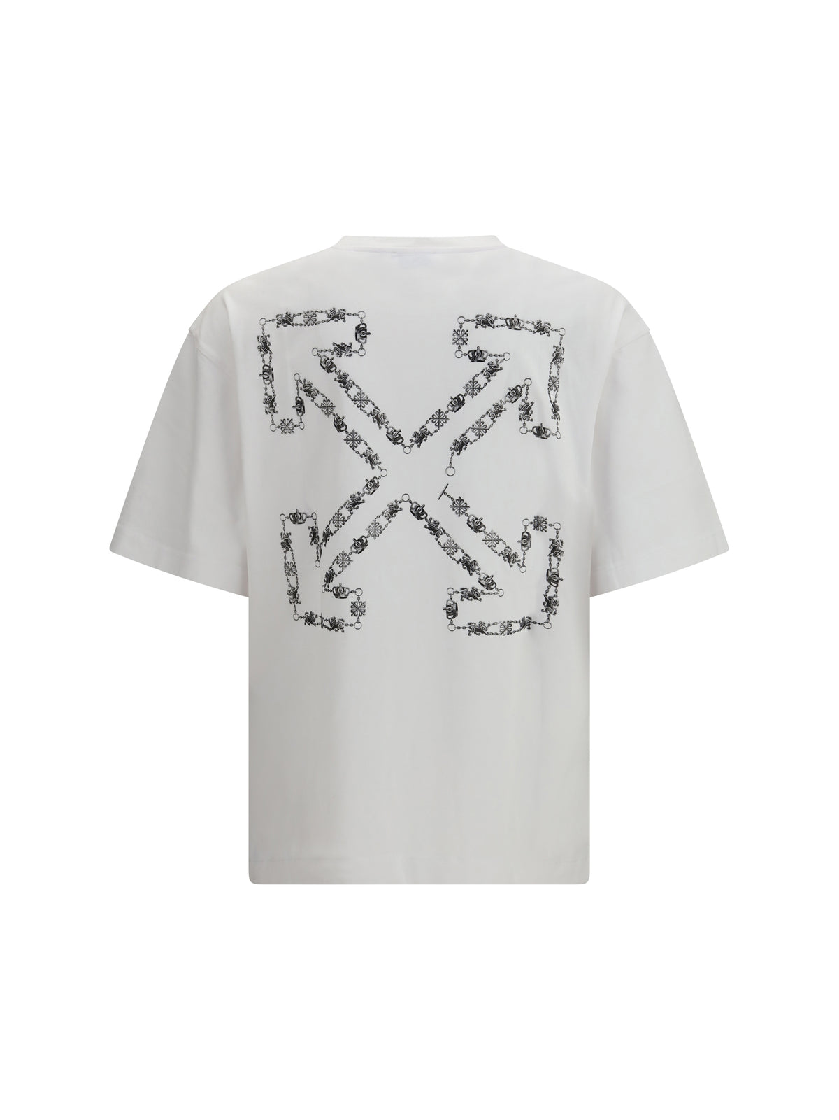 Off-White Men Chain Araldic Arrow T-Shirt