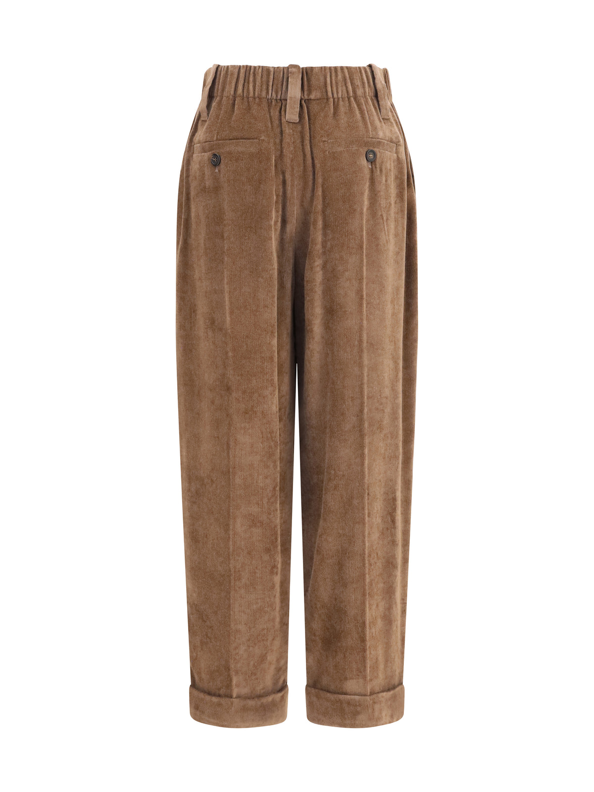 BRUNELLO CUCINELLI Brunello Cucinelli Women Elasticated Viscose And Cashmere Pants