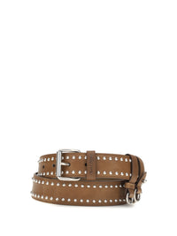 MIU MIU Miu Miu Women Studded Suede Belt