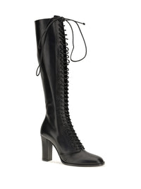 DOLCE & GABBANA Dolce & Gabbana Women Lace-Up Knee-High Boots