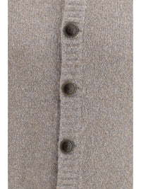 BRUNELLO CUCINELLI Brunello Cucinelli Men Wool, Silk And Cashmere Cardigan