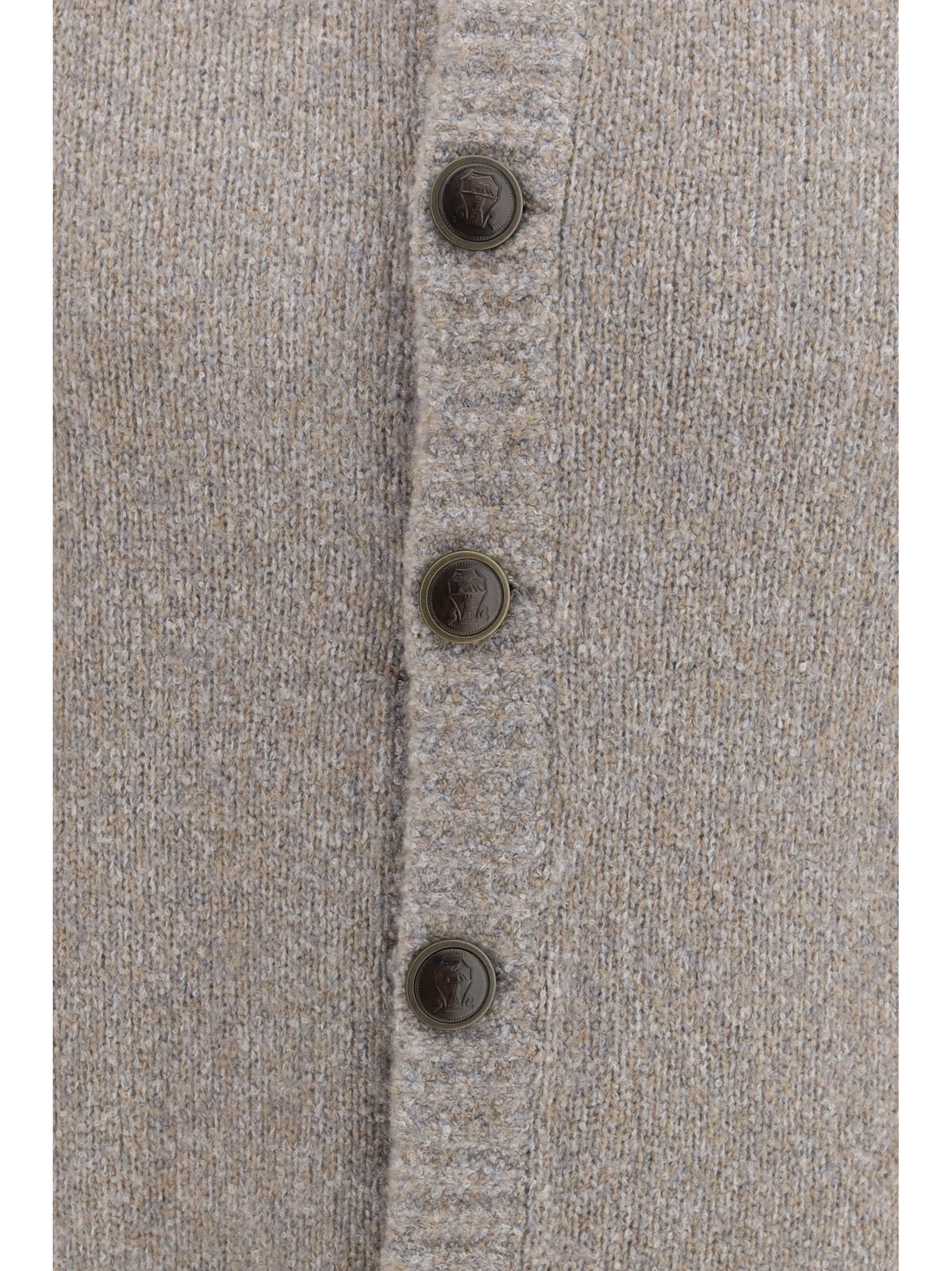 BRUNELLO CUCINELLI Brunello Cucinelli Men Wool, Silk And Cashmere Cardigan