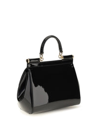 DOLCE & GABBANA Dolce & Gabbana Women Small Sicily Patent Leather Handbag