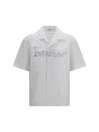 Off-White Men City Nature Bowling Shirt