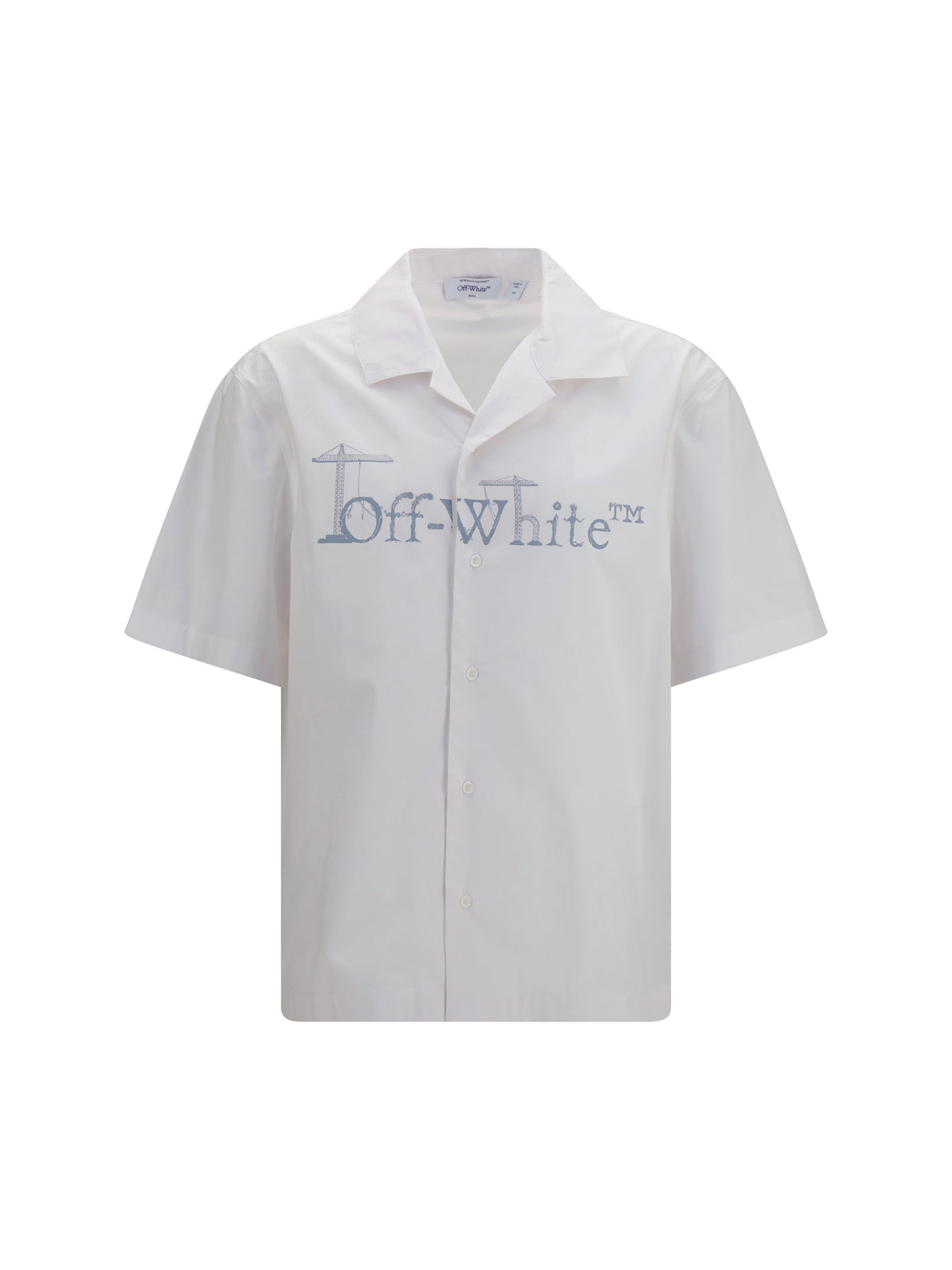 Off-White Men City Nature Bowling Shirt