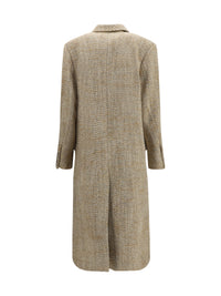 MARANT ETOILE Marant Etoile Women Pilda Herringbone Wool-Blend Coat