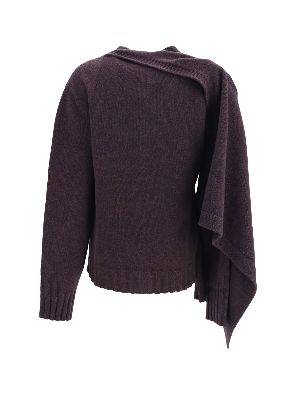The Attico Women Crewneck Cardigan