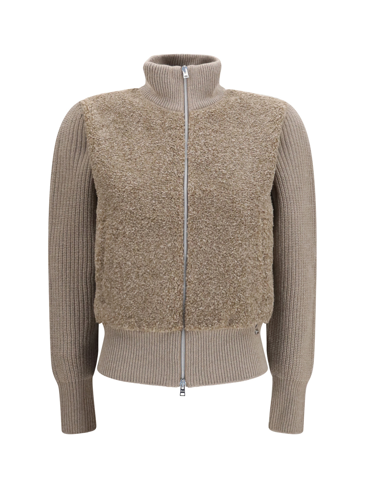 HERNO Herno Women Resort Ribbed Pure Wool Cardigan