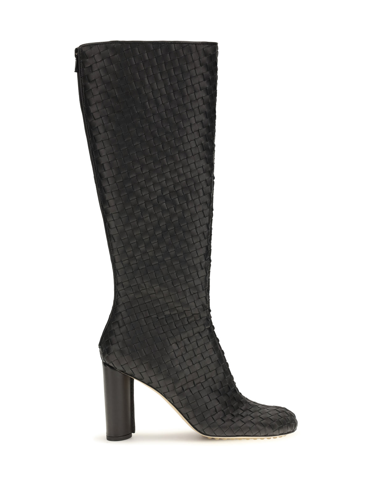 Bottega Veneta Women Cherry Intrecciato High Boots