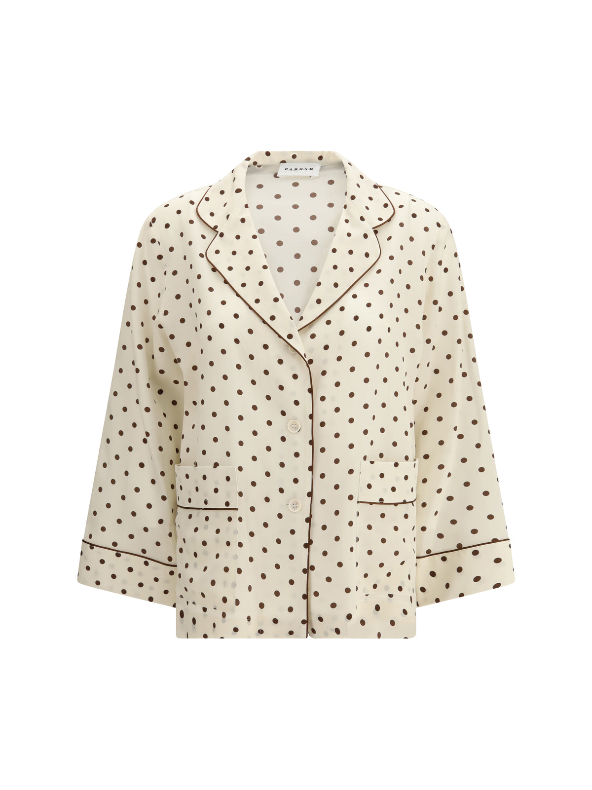 P.A.R.O.S.H. P.A.R.O.S.H. Women Polka-Dot Silk Shirt