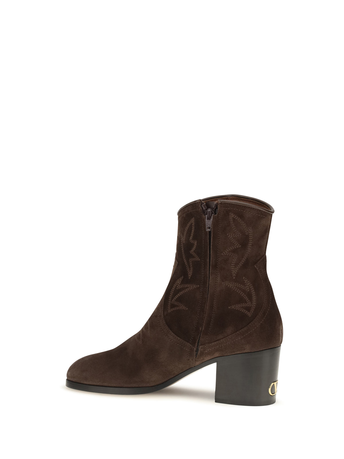 Valentino Garavani Women Zimmy Suede Ankle Boots