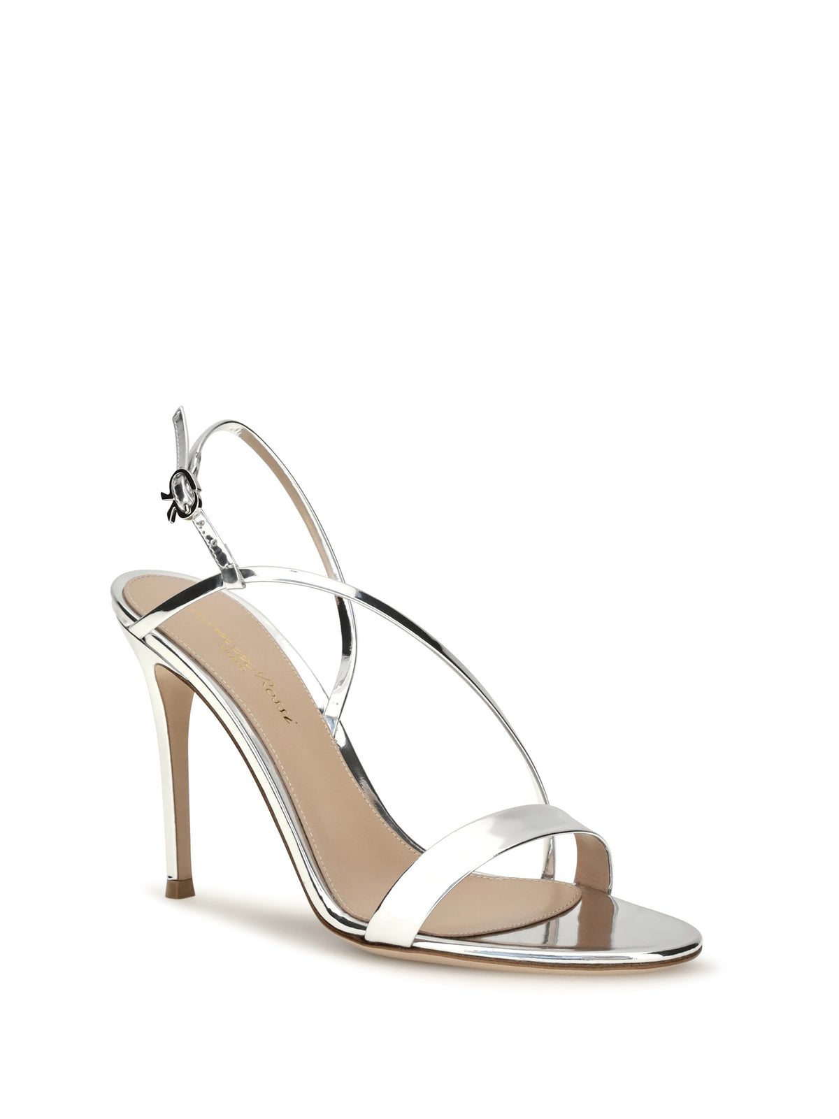 GIANVITO ROSSI Gianvito Rossi Women Manhattan Metallic-Effect Leather Sandals